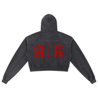 Classic Art Ink Aura Crop Hoodie