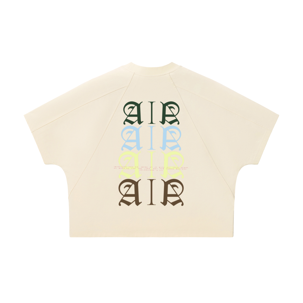 Multicolor Classic ART INK AURA T-shirt