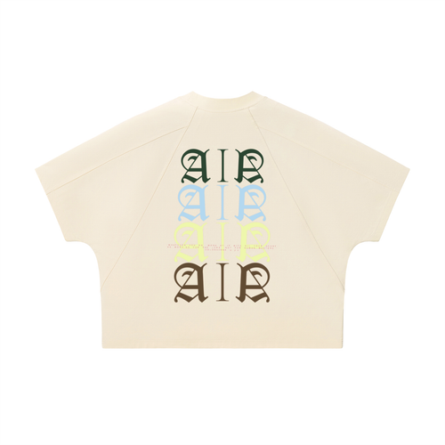 Multicolor Classic ART INK AURA T-shirt